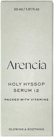 Arencia Hyssop Glow Serum, 10% Niacinamide, 12% Vitamin A,C,E - Hydrating, Moisturizing, Anti-Aging Serum for Korean Glass Skin - Image 7