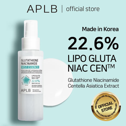 APLB Glutathione Niacinamide Mist Essence | LIPO GLUTA NIAC CEN™ 22.6% 3.55 FL.OZ/Korean Skincare, Replenishing moisture, Revitalize for gentle and improve skin texture through Niacinamide - Image 2