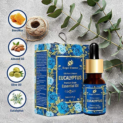 Vedapure Regal Essence Eucalyptus Essential Oil - 15ml - Image 4