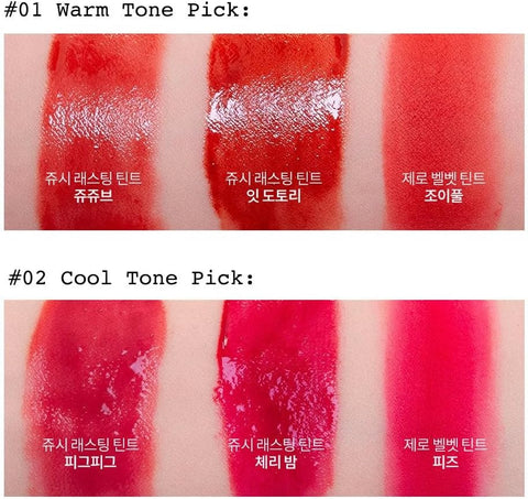 rom&nd Best Tint Edition Mini Set 02 Cool Tone Pick, Natural Color, Moisturizing Lips, Intense Pigment, Long Lasting, Glossy & Vivid, MLBB, Non-Sticky, Plumpy Lips, Syrupy Finish, Kissable Lips - Image 3