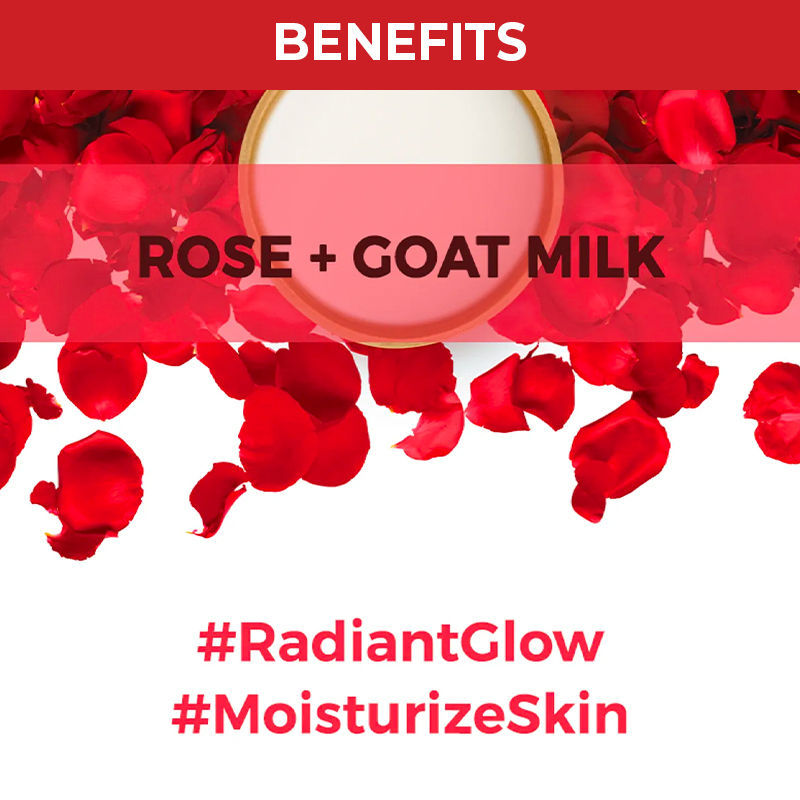 Nykaa Skin Secrets Rose & Goat Milk Sheet Mask - Hydrating, 1 Pack - Image 3