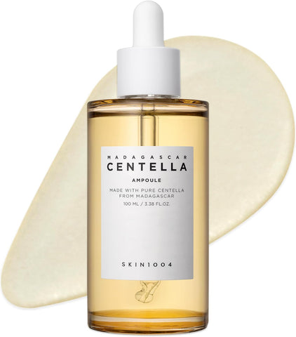 SKIN1004 Madagascar Centella Asiatica Ampoule Facial Serum 1.01 fl.oz(30ml) | 100% Centella Asiatica Extract for Soothing Sensitive and Acne-prone Skin (Ampoule 100ml)