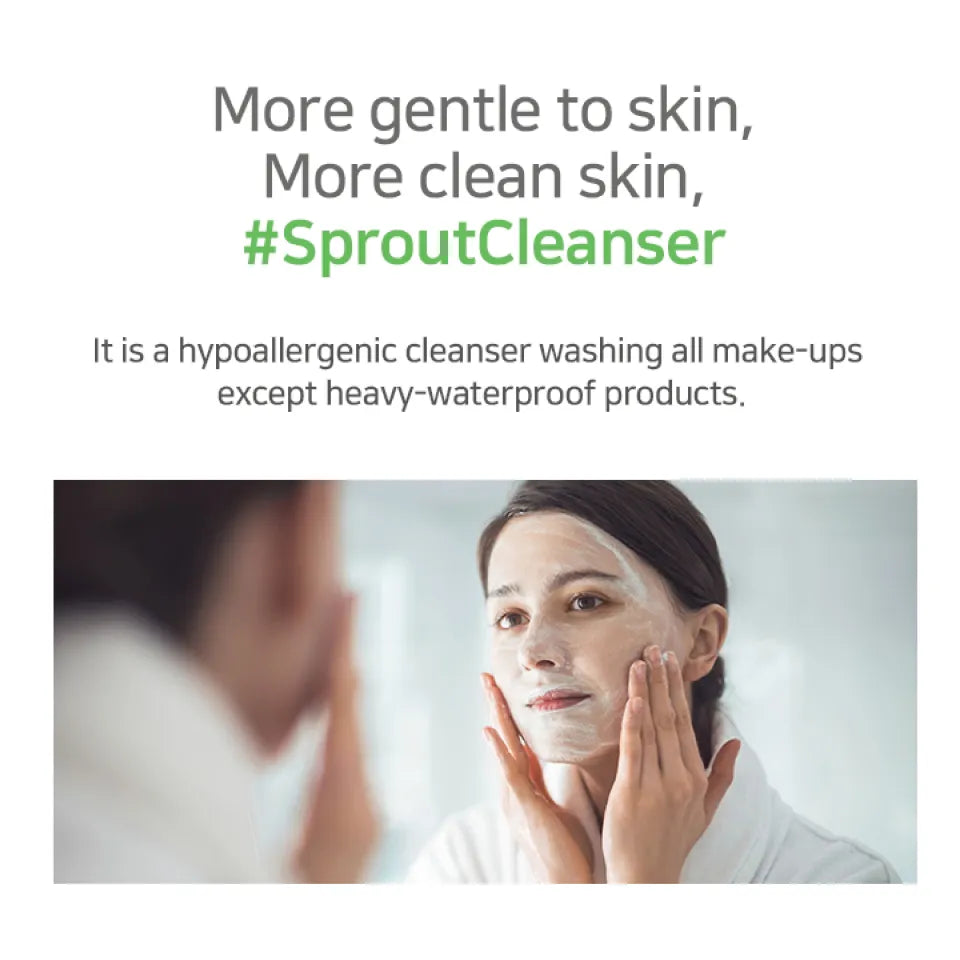 Hayejin Blessing of Sprout Calming Cleanser Gel - 170 ml - Image 4
