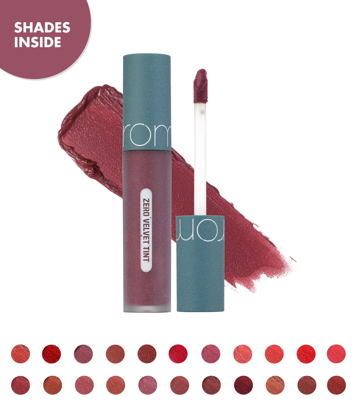 Rom&Nd Zero Velvet Tint 25 Nerd Pink - Colour Cosmetics, 4.5g - Image 3