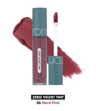 Rom&Nd Zero Velvet Tint 25 Nerd Pink - Colour Cosmetics, 4.5g - Image 2