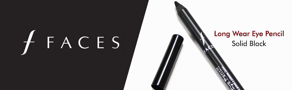 Faces Canada Eye Pencil Solid Black 02 - 1.2 gm - 1