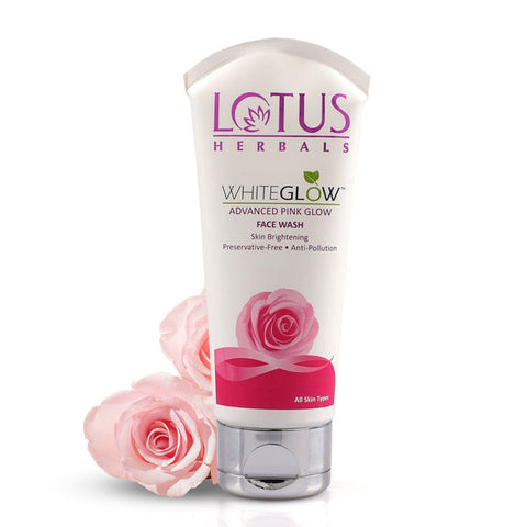 Lotus Herbal Whiteglow Advance Pink Glow Face Wash 100 Gms