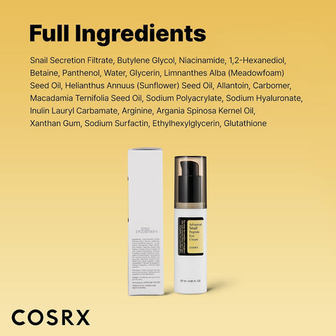 COSRX Advanced Snail Peptide Eye Cream 25ml - Image 8
