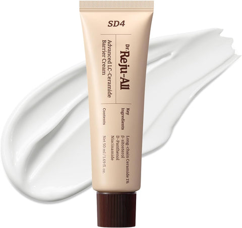 Dr.Reju-All Advanced LC-Ceramide Barrier Cream - Patented Long Chain Ceramide Deep Hydration - Lightweight Korean Face Moisturizer for Strengthening Skin Barrier - 50ml