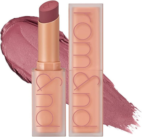 rom&nd ZERO MATTE LIPSTICK 22 MAUVE BEANS/Soft & Blurry, Creamy Texture, Trendy lips, K-Beauty, Nudy Lips, No wrinkly lips