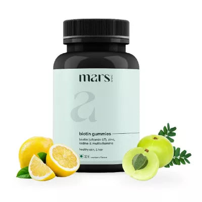 GHC Mars Biotin Hair Gummies - Beauty Supplements, 30 Pieces