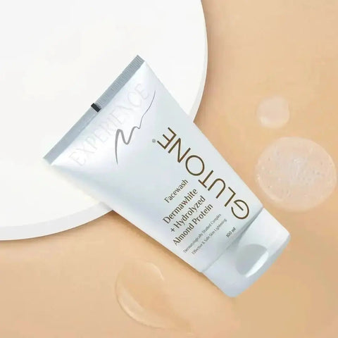 Glutone Face Wash DermaWhite + Hydrolyzed Almond Protein 100 ml