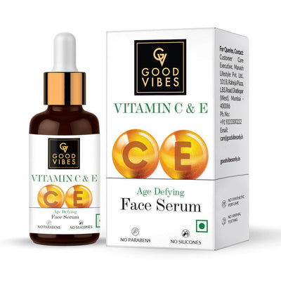 Good Vibes Vitamin C & E Age Defying Serum - 30ml