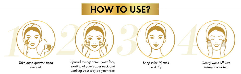 Good Vibes Vitamin C Glow Face Mask - 50 gm - 5