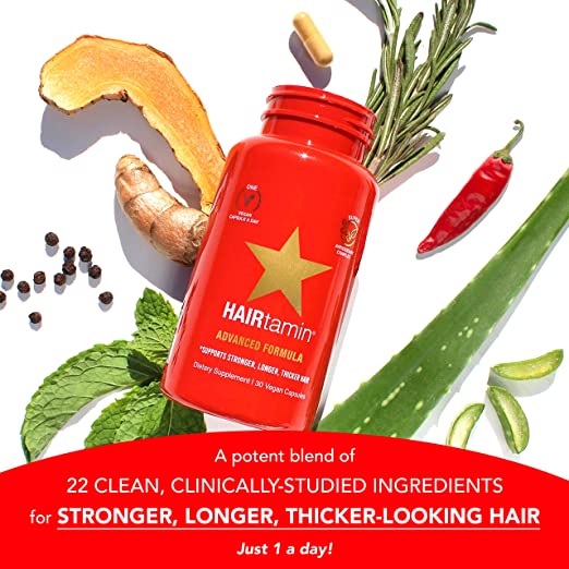 Hairtamin Healthy Hair Growth Vitamins - 30 Capsules - Image 2