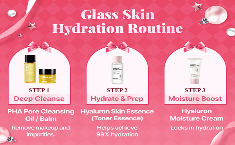 Hanskin Glass Skin On The Go Kit - 3