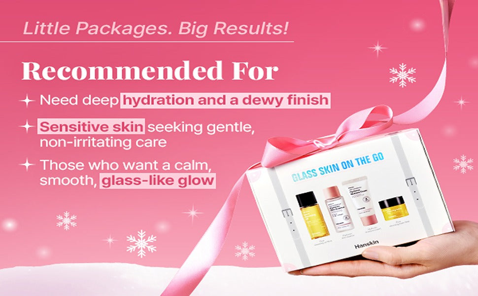 Hanskin Glass Skin On The Go Kit - 4