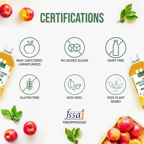 Herbal Max Unfiltered Apple Cider Vinegar With The Mother - 450Ml