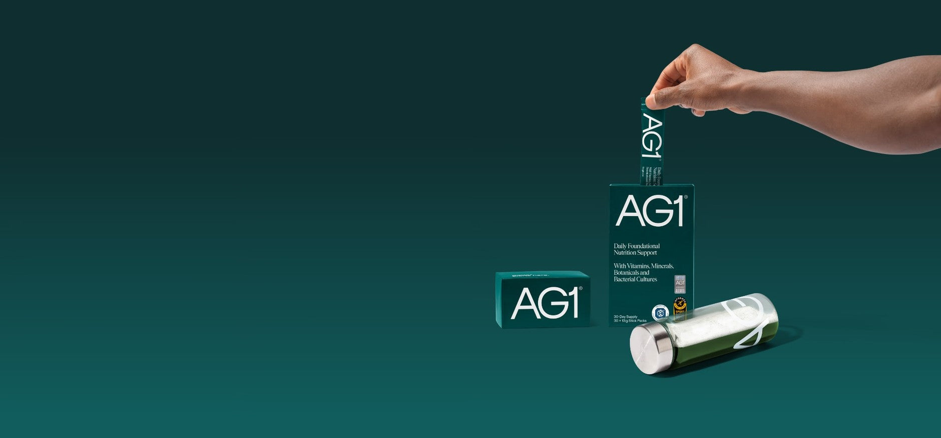 AG1 daily greens drink lifestyle