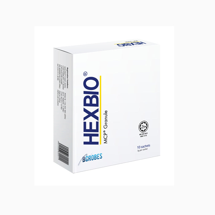 HEXBIO MCP� GRANULE 10's health supplement, restores and maintains gut health