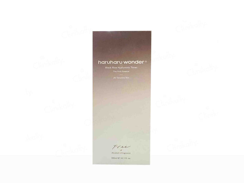 Haruharu Black Rice Hyaluronic Facial Toner - 300ml - Image 3
