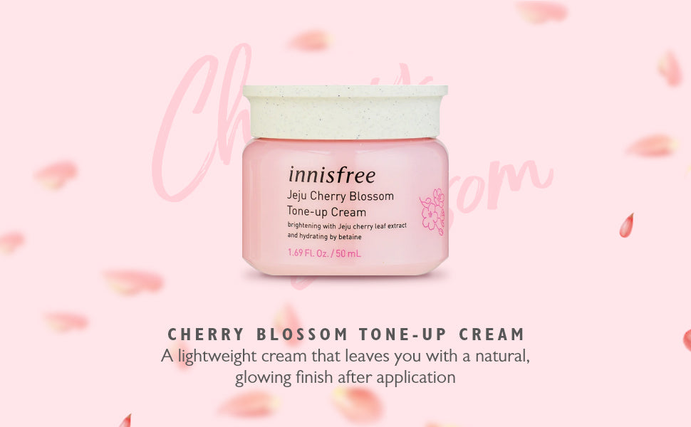 Innisfree Cherry Blossom Tone Up Cream - Face Moisturiser, 50ml - 1