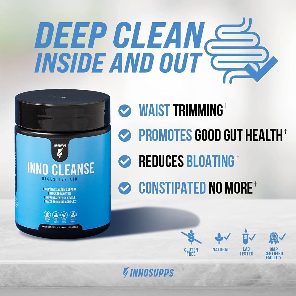 Innosupps-Inno Cleanse Digestive Aid  60 Caps