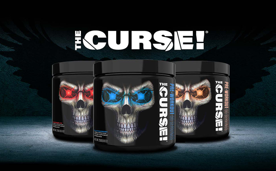 مسحوق "ذا كيرس" (The Curse) للتمارين الرياضية من "جينكس نيوتريشن" (Jnx Nutrition)، بنكهة الفواكه المشكلة - 50 حصة، 12 عبوة/كرتونة - 2