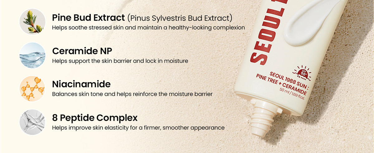 K-SECRET SEOUL 1988 Sun Care - SPF 50+ Ceramide Formula, 50ml - 2