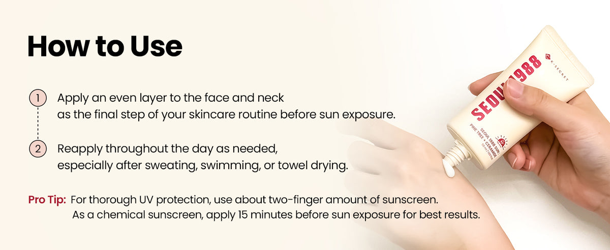 K-SECRET SEOUL 1988 Sun Care - SPF 50+ Ceramide Formula, 50ml - 5