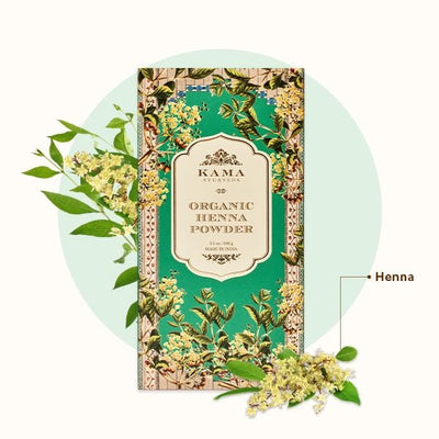 Kama Ayurveda Organic Heena Powder - Herbal, Ayurvedic - 100g - Image 2