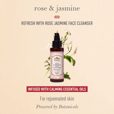 Kama Ayurveda Rose Jasmine Face Cleanser - 100ml - Image 3