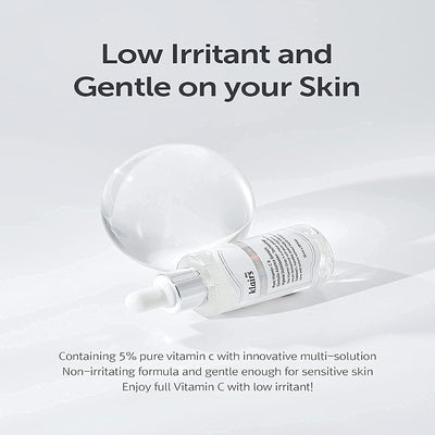 KLAIRS Freshly Juiced Vitamin C Drops - 5% L-Ascorbic Acid with Centella Asiatica - 35ml Serum
