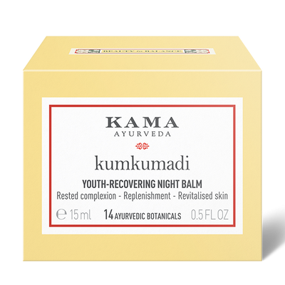 Kama Ayurveda Kumkumadi Rejuvenating & Brightening Night Cream - 25g - Image 2