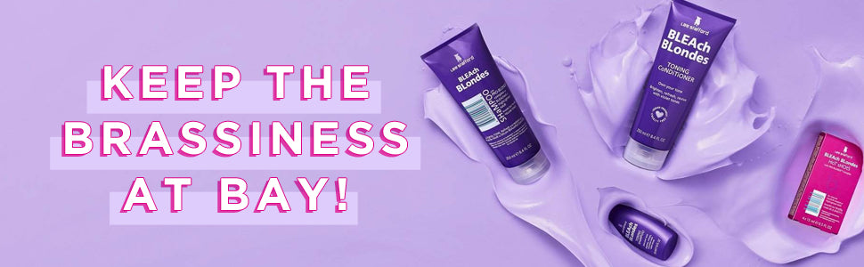 Lee Stafford Bleach Blonds Purple Regn Toning Shampoo - 250ml - 1