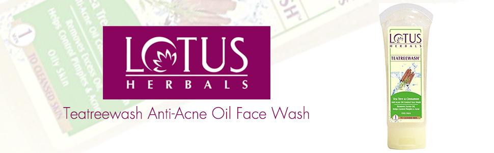 Lotus Herbals Tea Tree Face Wash - 120g - 1
