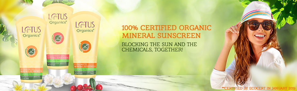 لوتس أورجانيك واقي شمس معدني الترا مات بمعامل حماية SPF 40 PA - 100 جرام - 1