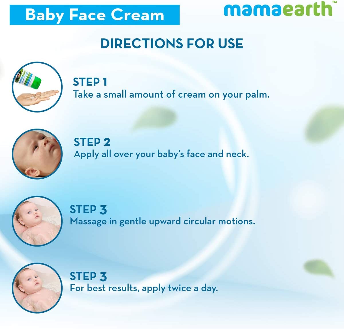 Mamaearth Milky Soft Face Cream for Babies 60 ml