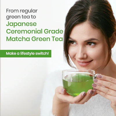 Wellbeing Nutrition Matcha Green Tea Pack - Functional Drink, Pack of 2 - Image 4