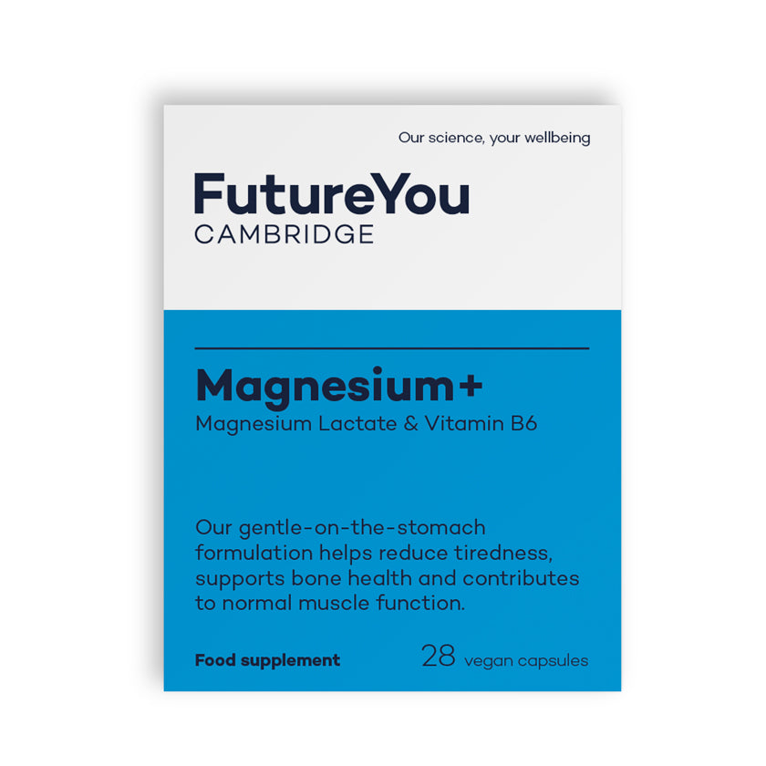 FutureYou Magnesium+ 575mg Magnesium Lactate with Vitamin B6 - 28 Day Supply - Image 2