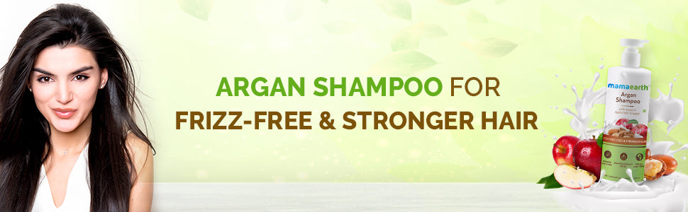 شامبو أرغان من ماما إيرث لشعر أقوى وخالٍ من التجعد - 250 مل - 1