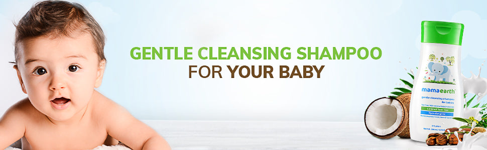 Mamaearth Baby Shampoo with Aloe Vera & Jojoba Oil - Gentle Cleansing, 200ml - 1