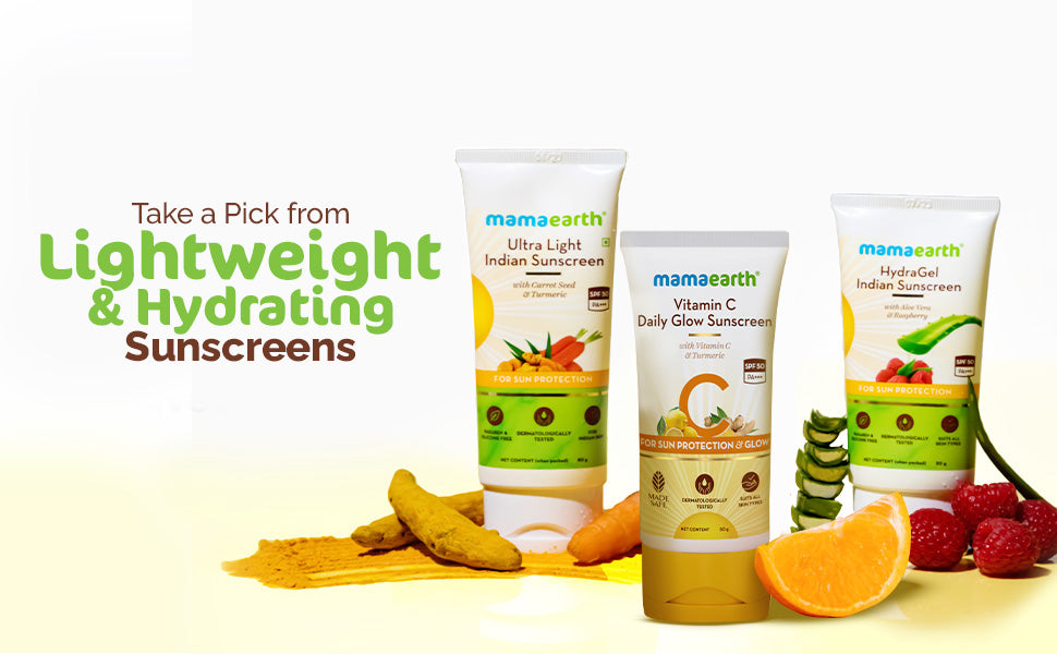 Mamaearth HydraGel Indian Sunscreen with SPF 50 & Aloe Vera - 50g - 5