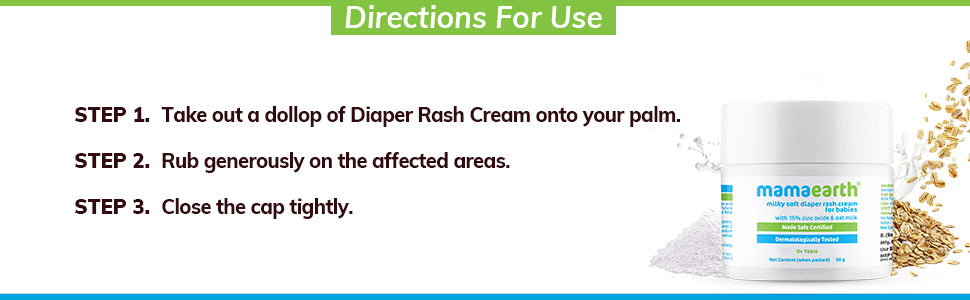 Mamaearth Milky Soft Diaper Rash Cream with Special Formula - 50g - 2