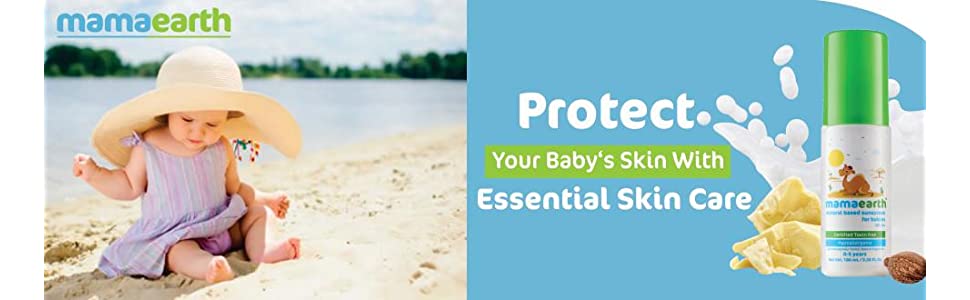 Mamaearth Mineral Based Sunscreen SPF - 100ml - 1