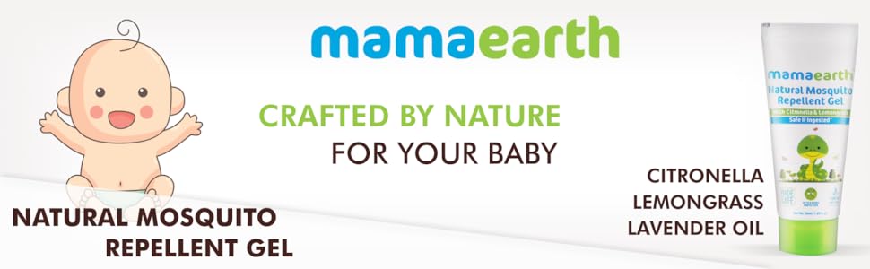Mamaearth Natural Mosquito Repellent Gel with Herbal Ingredients - 50 ml - 1