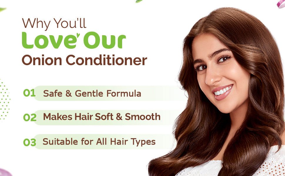 Mamaearth Onion Conditioner for Hair Growth with Coconut Oil - 400ml - 3