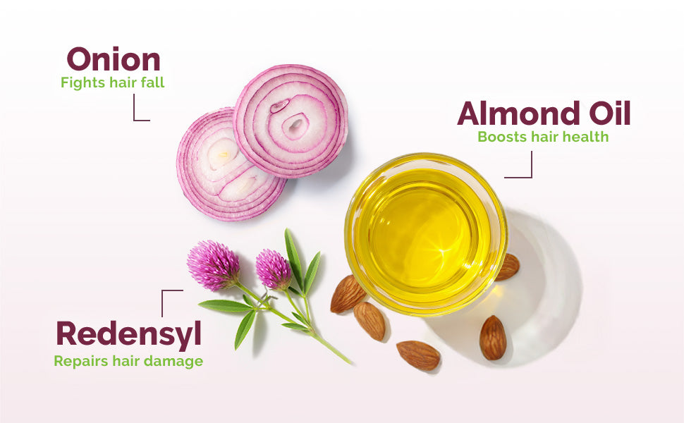 Mamaearth Onion Hair Oil - Nourishing Hair Treatment, 150ml - 3