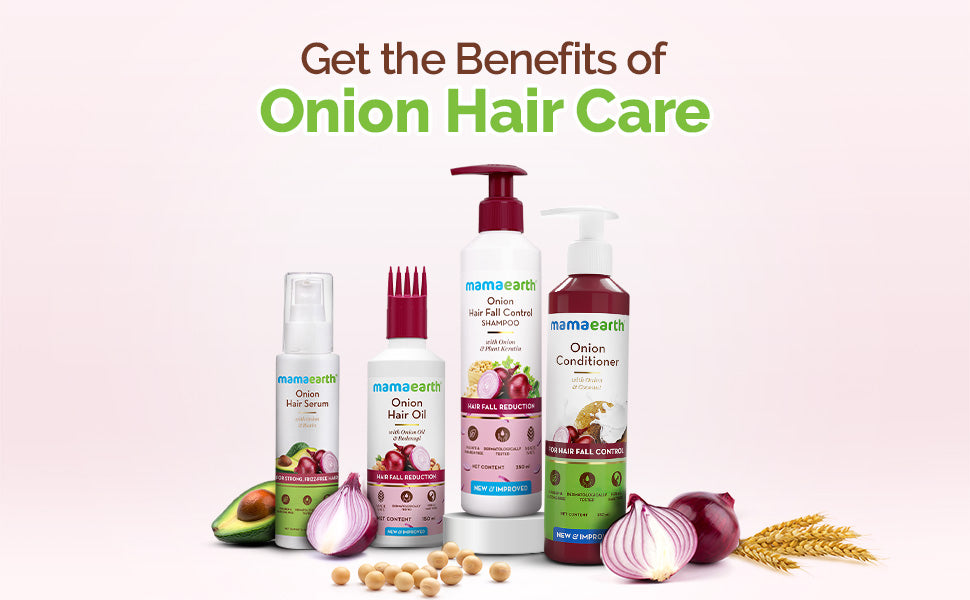 Mamaearth Onion Hair Oil - Nourishing Hair Treatment, 150ml - 5