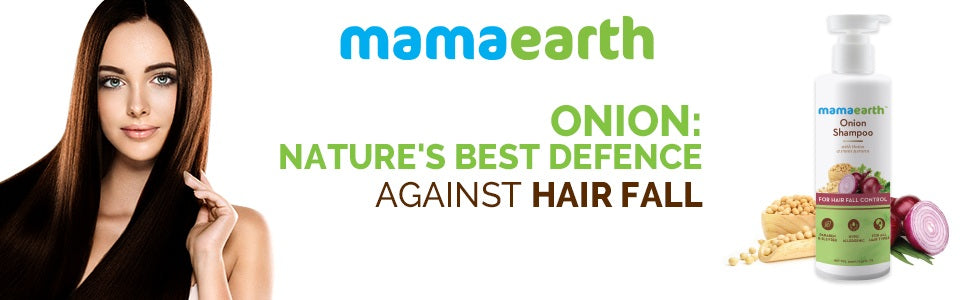 Mamaearth Onion Shampoo with Plant Keratin - 250 ml - 1